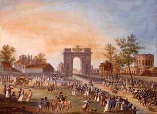 Photo of "ENTREE DE LA GARDE IMPERIALE DE NAPOLEON A PARIS, 27/11/1807" by FRENCH SCHOOL ANONYMOUS