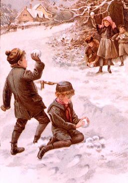 Photo of "THE SNOWBALL FIGHT" by (ERNEST NISTER PUBLICATI ANONYMOUS