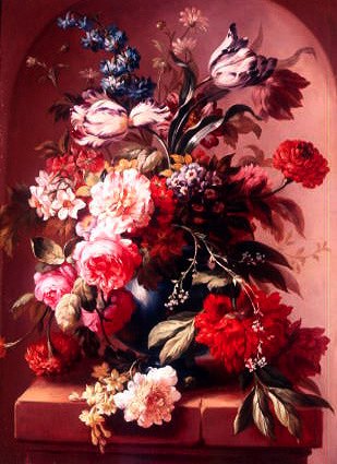 Photo of "A RICH STILL LIFE OF FLOWERS" by  ANONYMOUS