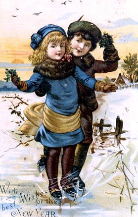 Photo of "SKATING AT CHRISTMAS-TIME" by  ANONYMOUS