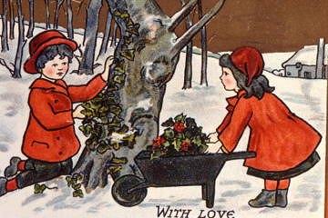 Photo of "COLLECTING HOLLY AND IVY" by  ANONYMOUS