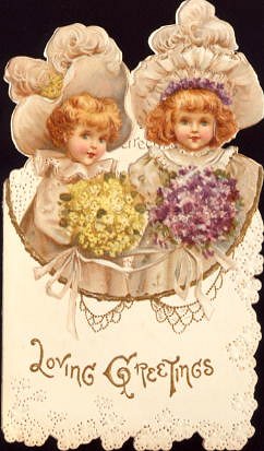 Photo of "PRIMROSES AND VIOLETS" by  ANONYMOUS