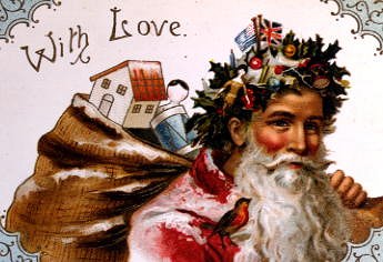 Photo of "HOLLY CROWNED SANTA" by  ANONYMOUS