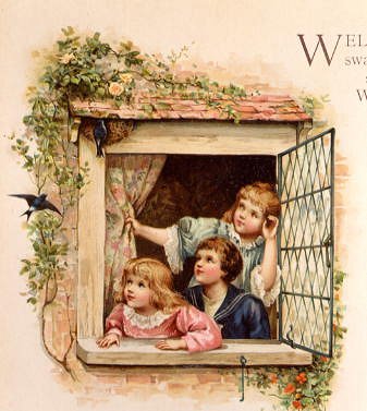 Photo of "WELCOME, SWALLOWS, WELCOME!" by VICTORIAN ANONYMOUS