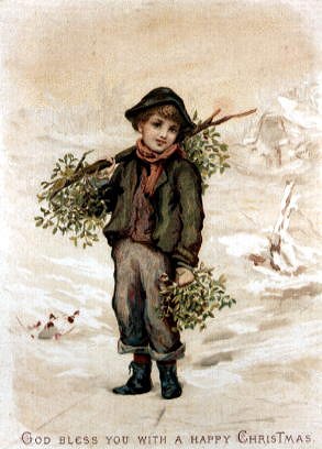 Photo of "COLLECTING MISTLETOE" by  ANONYMOUS