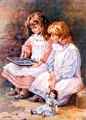 Photo of "THE LITTLE ARTIST" by  ANONYMOUS