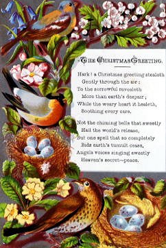 Photo of "THE CHRISTMAS GREETING" by  ANONYMOUS