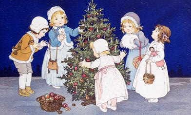 Photo of "DECORATING THE CHRISTMAS TREE" by AUSTRIAN ANONYMOUS