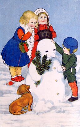 Photo of "WHAT A LOVELY SNOWMAN!" by  ANONYMOUS