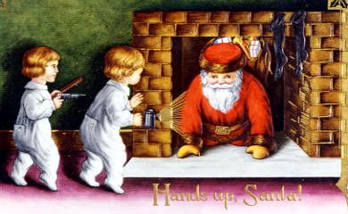 Photo of "HANDS UP SANTA!" by  ANONYMOUS