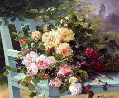 Photo of "ROMANTIC ROSES" by EUGENE HENRI CAUCHOIS