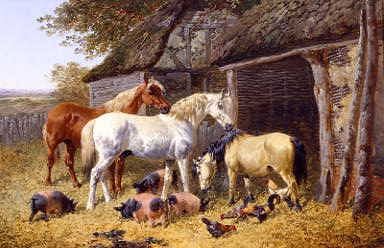 Photo of "FARMYARD FRIENDS" by JOHN FREDERICK JNR. HERRING