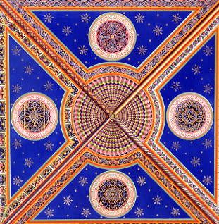 Photo of "CEILING DESIGN (VASARI SOCIETY PRINT 1864)" by ITALIAN 15TH.C ANONYMOUS