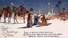 Photo of "BEST CHRISTMAS WISHES (3 KINGS & STAR OF BETHLEHEM)" by  ANONYMOUS