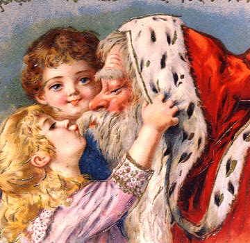 Photo of "A KISS FOR FATHER CHRISTMAS" by  ANONYMOUS