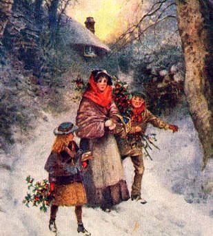 Photo of "COLLECTING HOLLY" by  ANONYMOUS