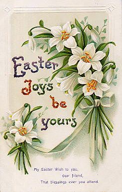 Photo of "EASTER JOYS BE YOURS" by  ANONYMOUS