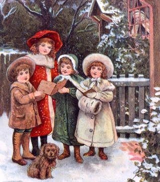 Photo of "CAROL SINGING." by  ANONYMOUS