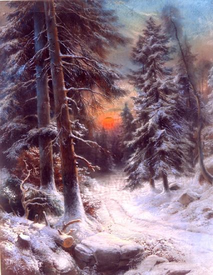 Photo of "WINTER SUNSET" by  ANONYMOUS