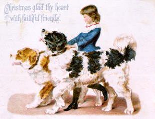 Photo of "CHRISTMAS GLAD THY HEART WITH FAITHFUL FRIENDS." by  ANONYMOUS