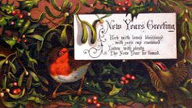 Photo of "NEW YEAR'S GREETING." by  ANONYMOUS