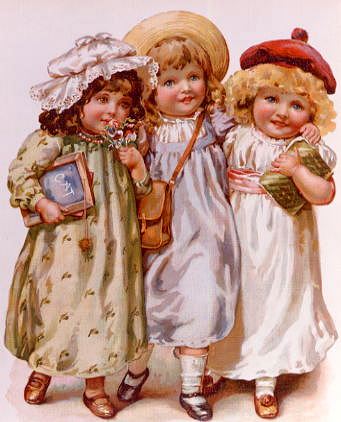 Photo of "THREE LITTLE MAIDS FROM SCHOOL" by FROM NISTER'S 'BRIGHT EY ANONYMOUS