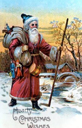 Photo of "SANTA CLAUS WITH TOY SOLDIERS AND DRUM" by  ANONYMOUS