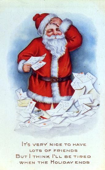 Photo of "SANTA CLAUS' FANMAIL" by  ANONYMOUS