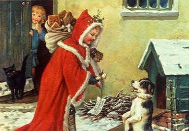 Photo of "WITH FATHER CHRISTMAS'S LOVE" by  ANONYMOUS