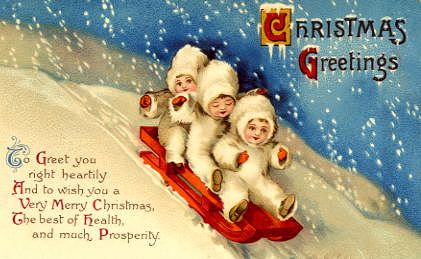 Photo of "CHRISTMAS GREETINGS." by  ANONYMOUS