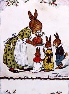 Photo of "THE BUNNY'S CHRISTMAS PUDDING" by  ANONYMOUS