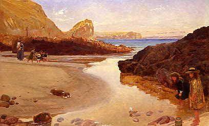 Photo of "KYNANCE COVE, CORNWALL, ENGLAND" by ALBERT GOODWIN